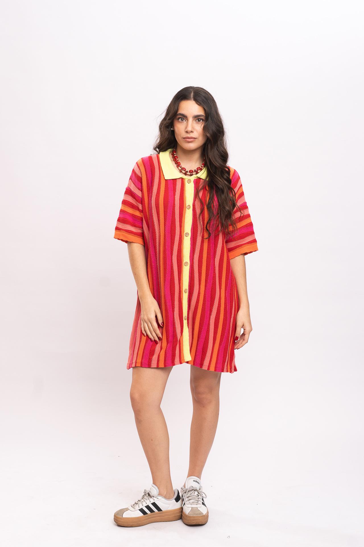 Vestido Camisola Pixel