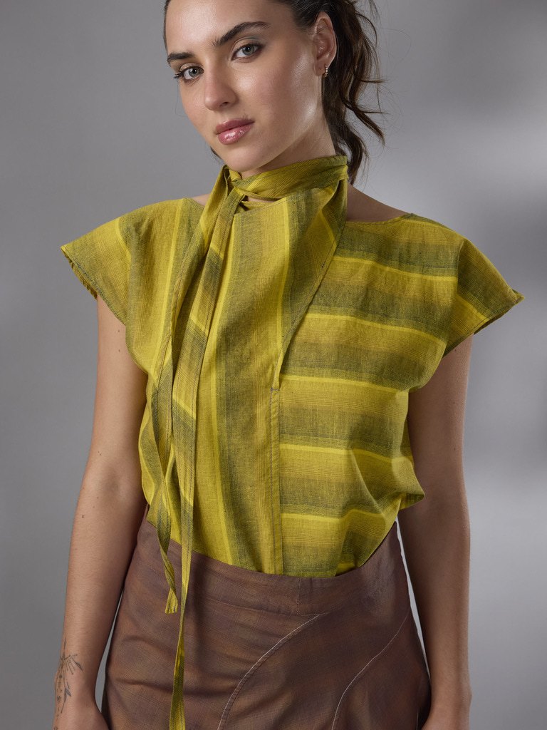 BLUSA HIEDRA LINO by ANA LIVNI