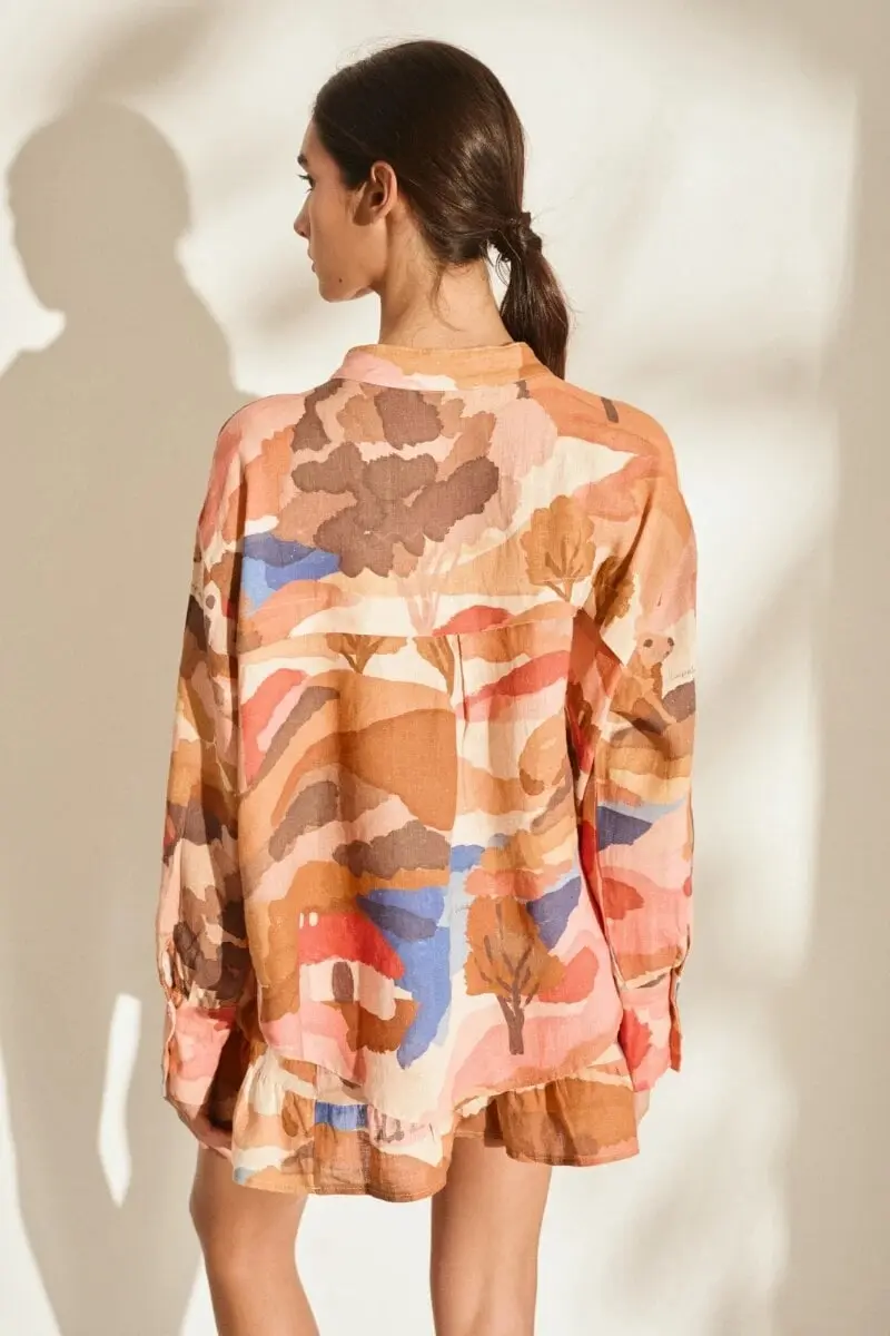 Camisa Remo Print