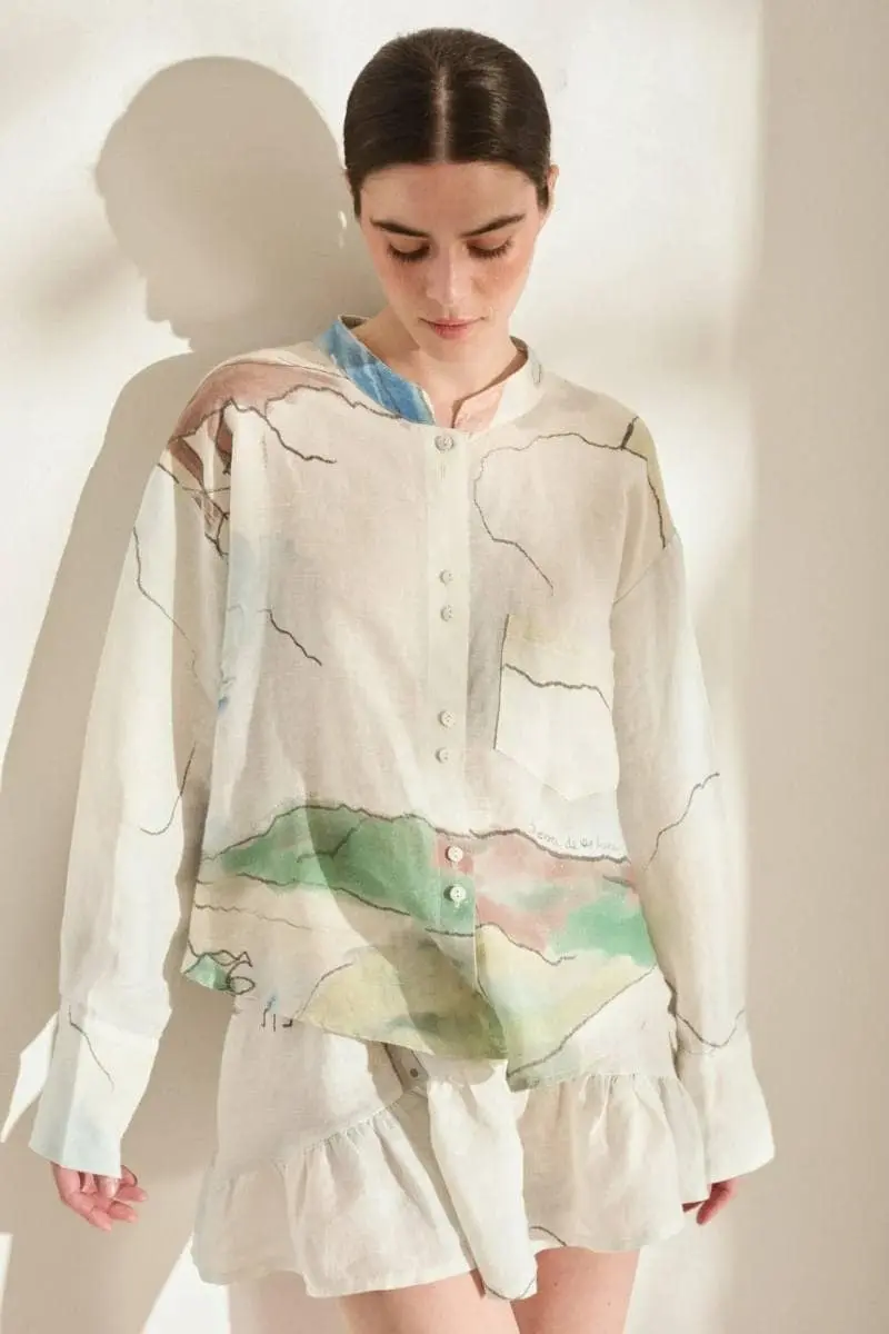 Camisa Remo Print