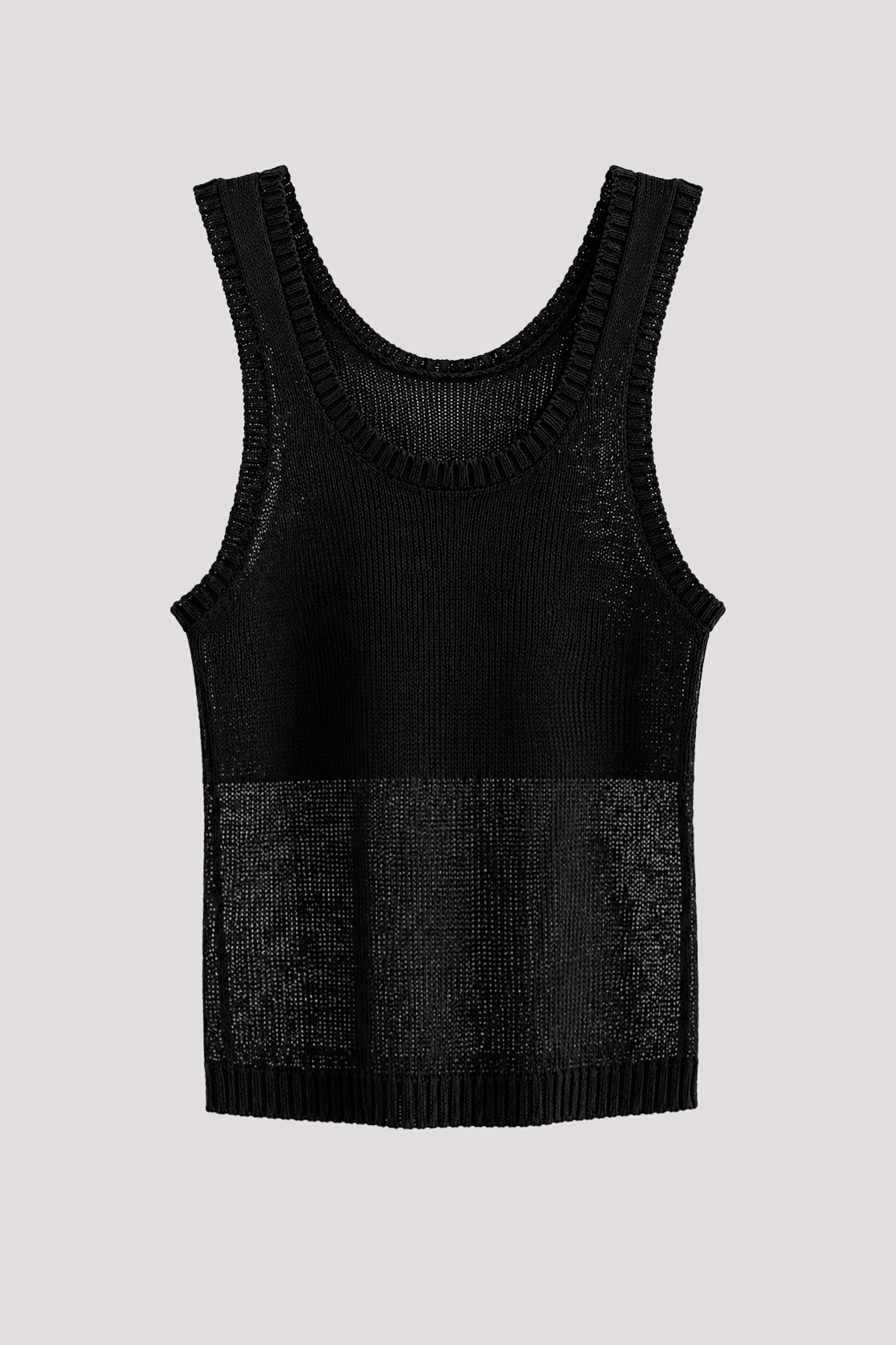Musculosa tejida en lino