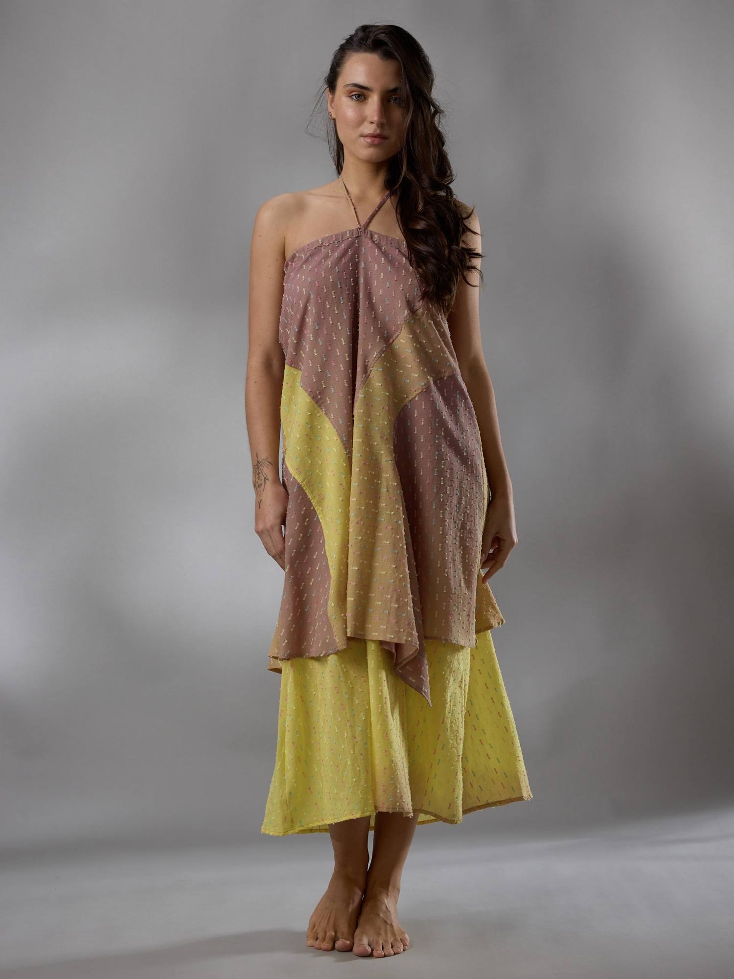 FALDA VESTIDO BRUMA ALGOON by ANA LIVNI