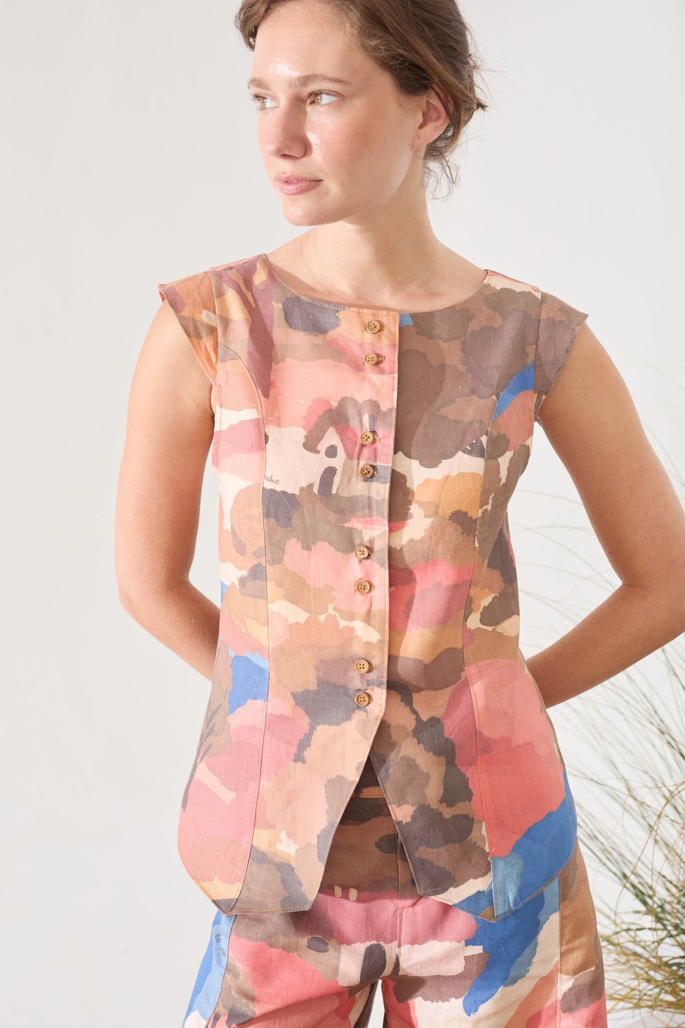 Chaleco Morro Print