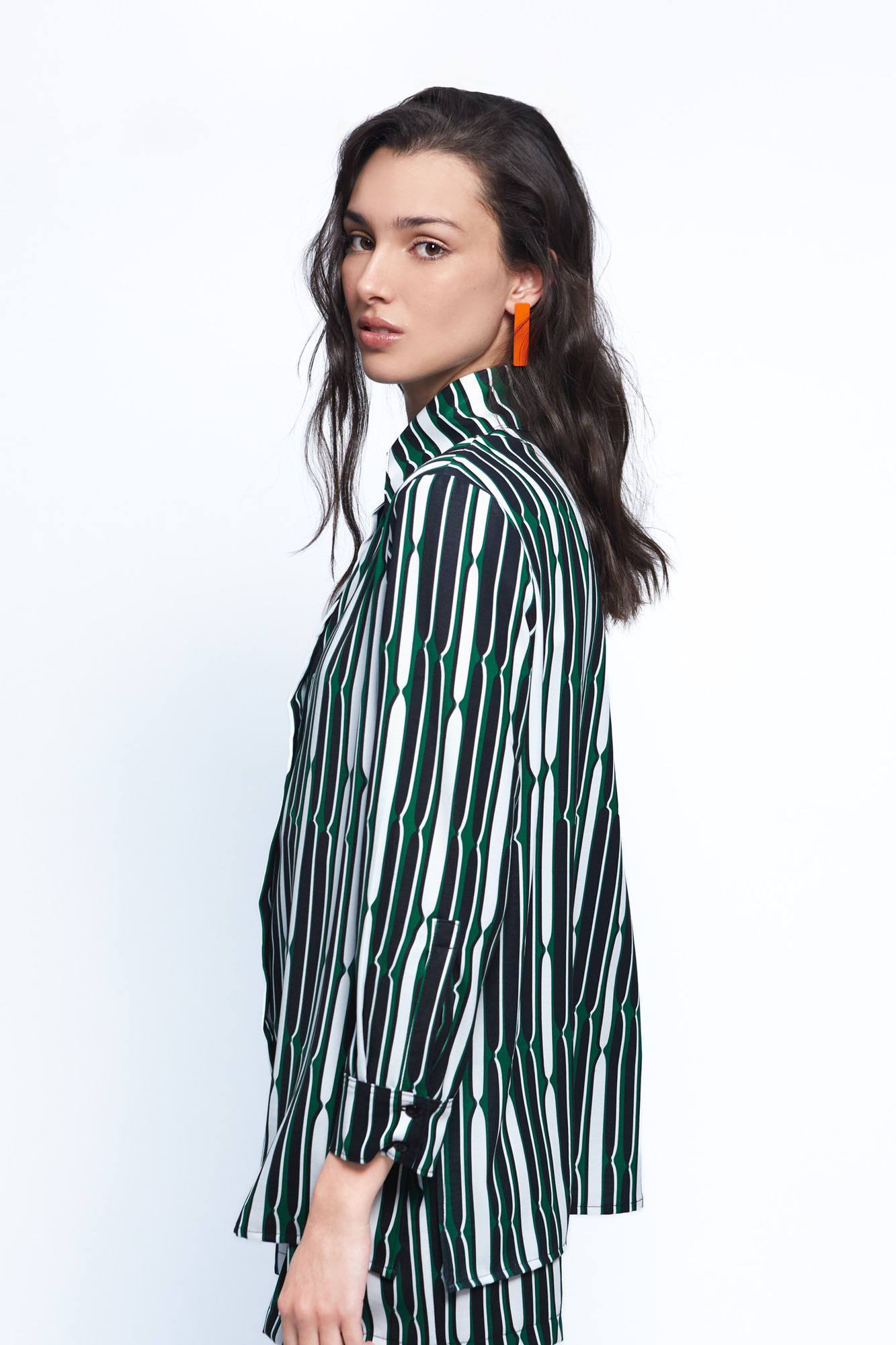 Camisa Duna Print Verde
