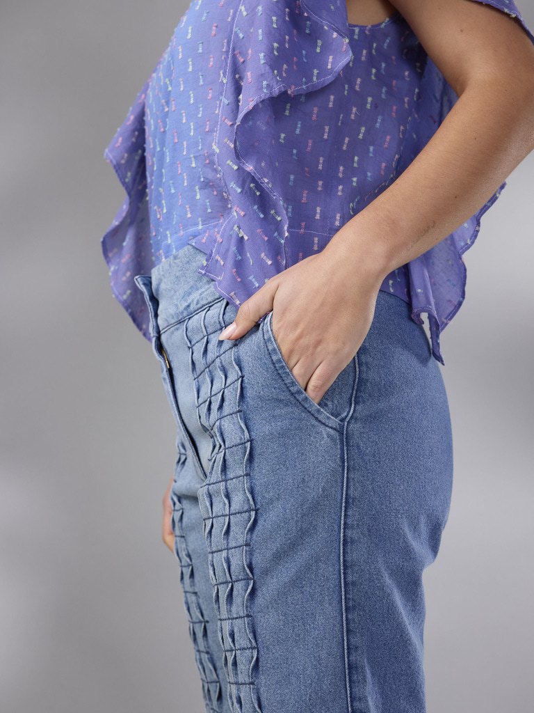 PNTALON CULTIVO DENIM  by ANA LIVNI