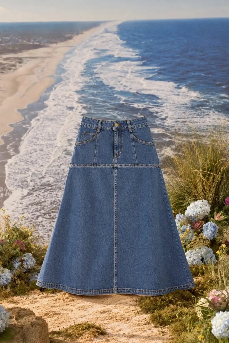 Falda Pomela Denim