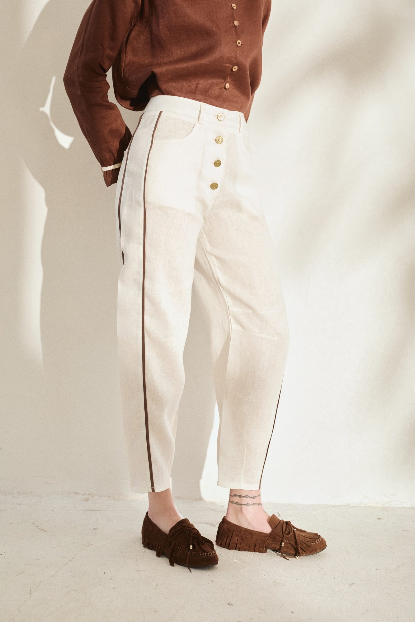Pantalon Barrel Lines
