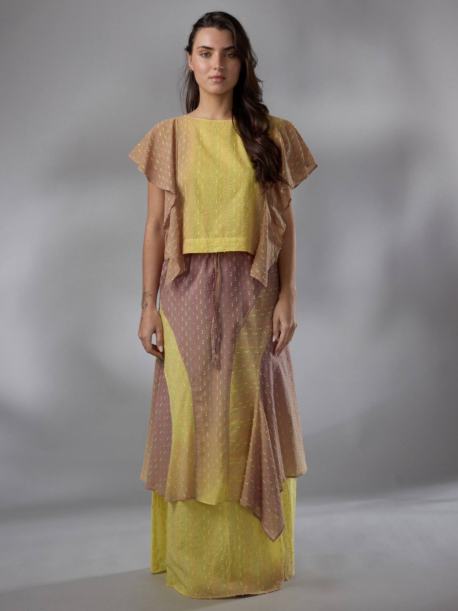 FALDA VESTIDO BRUMA ALGOON by ANA LIVNI