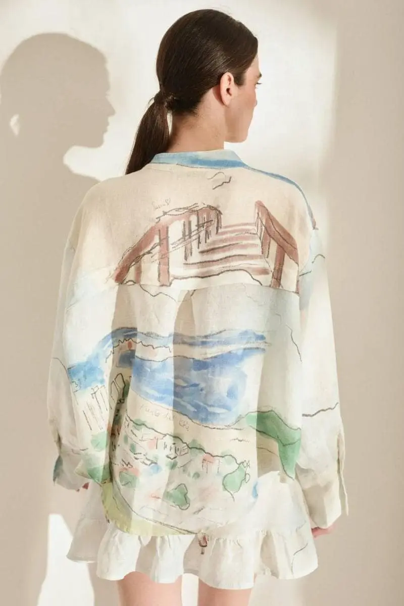Camisa Remo Print