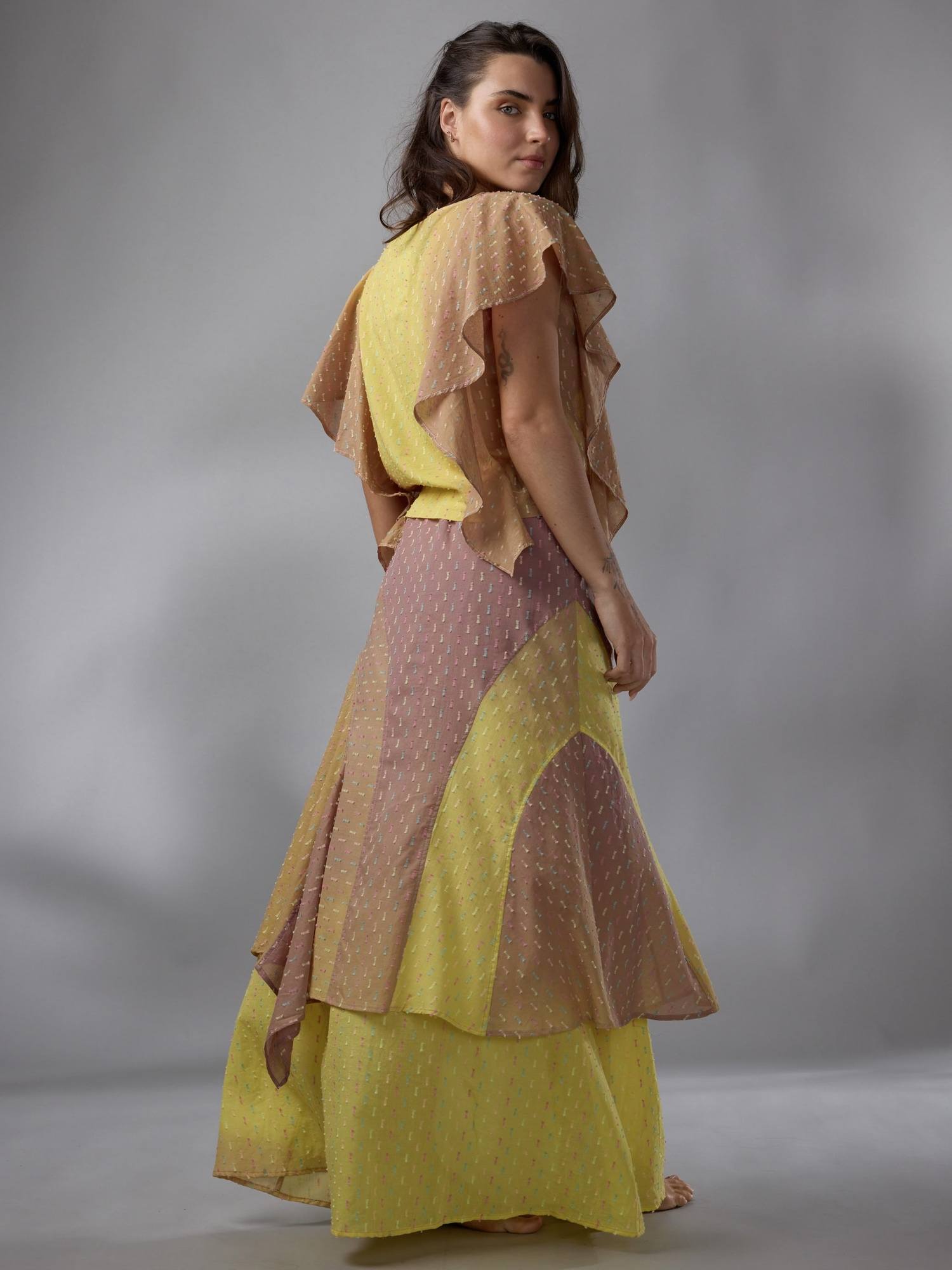 FALDA VESTIDO BRUMA ALGOON by ANA LIVNI