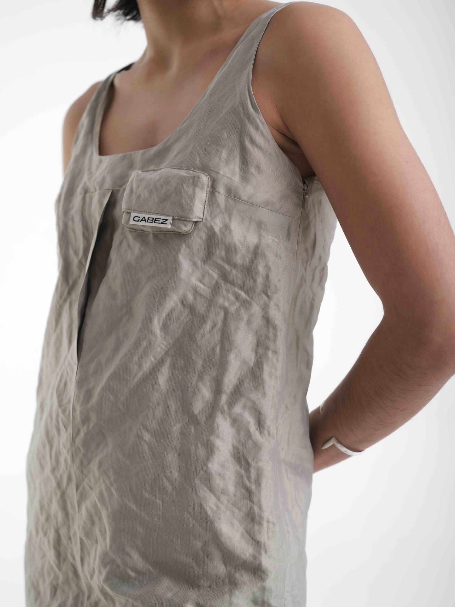 Vestido mini pocket