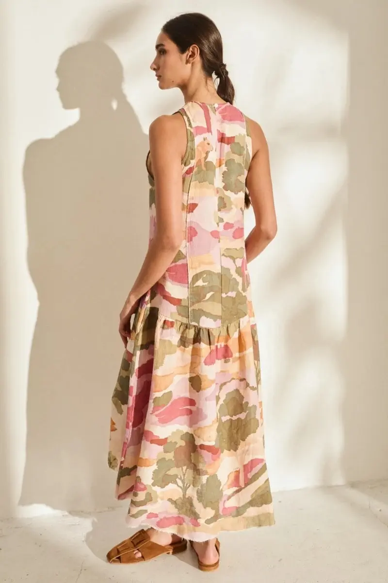 Vestido Terra Print