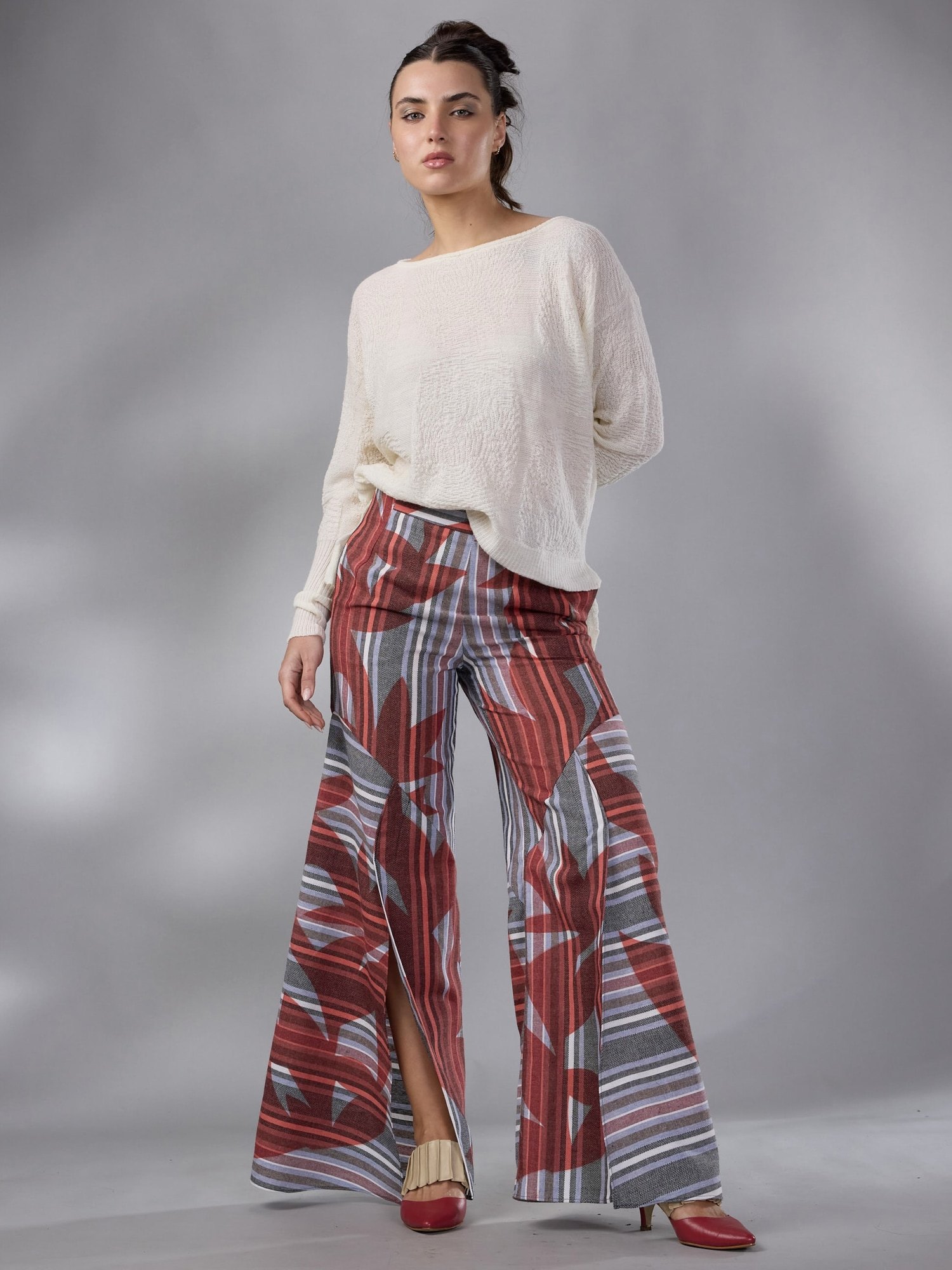 PANTALON BOTANICO ESTAMPADO by ANA LIVNI