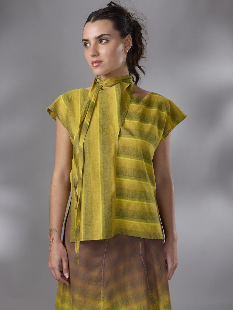 BLUSA HIEDRA LINO by ANA LIVNI