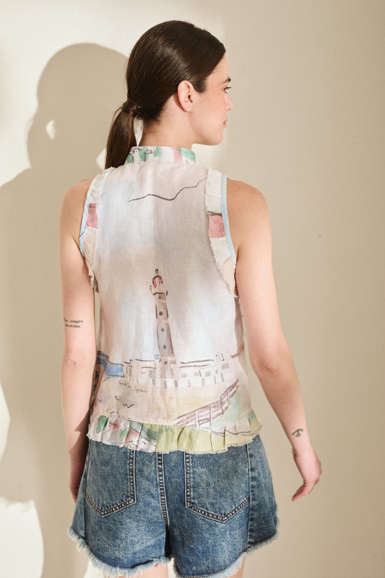Top Frisa Print
