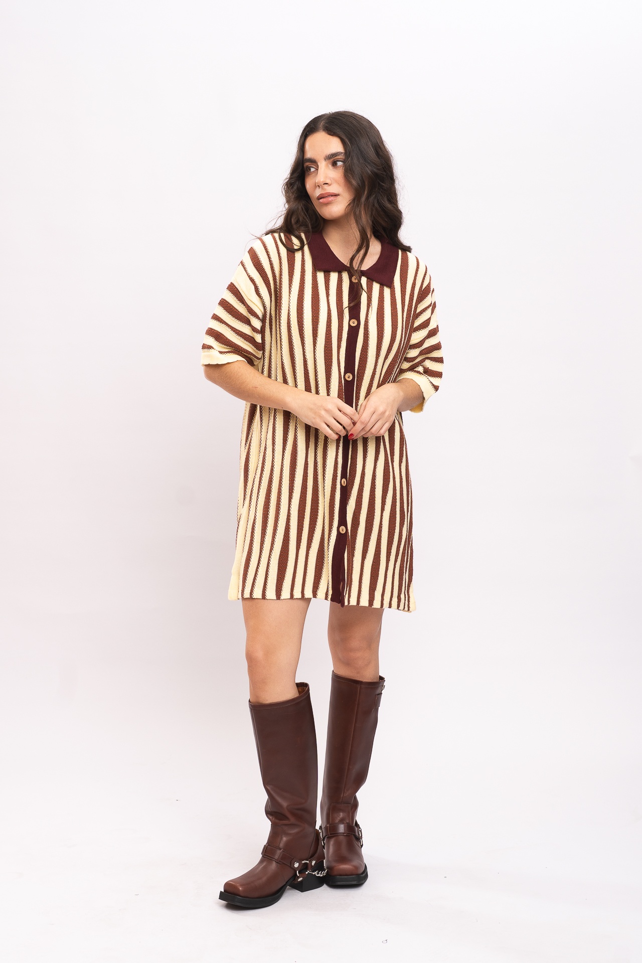 Vestido Camisola Pixel