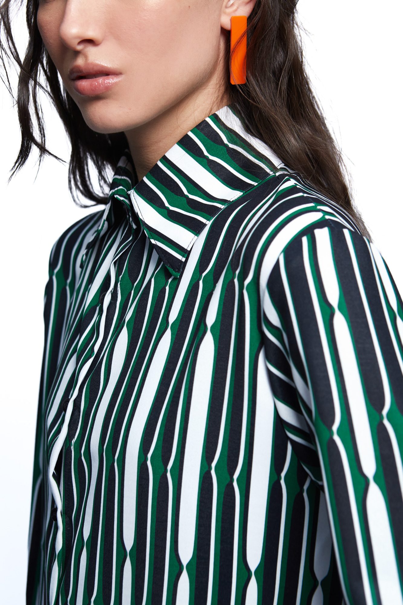 Camisa Duna Print Verde