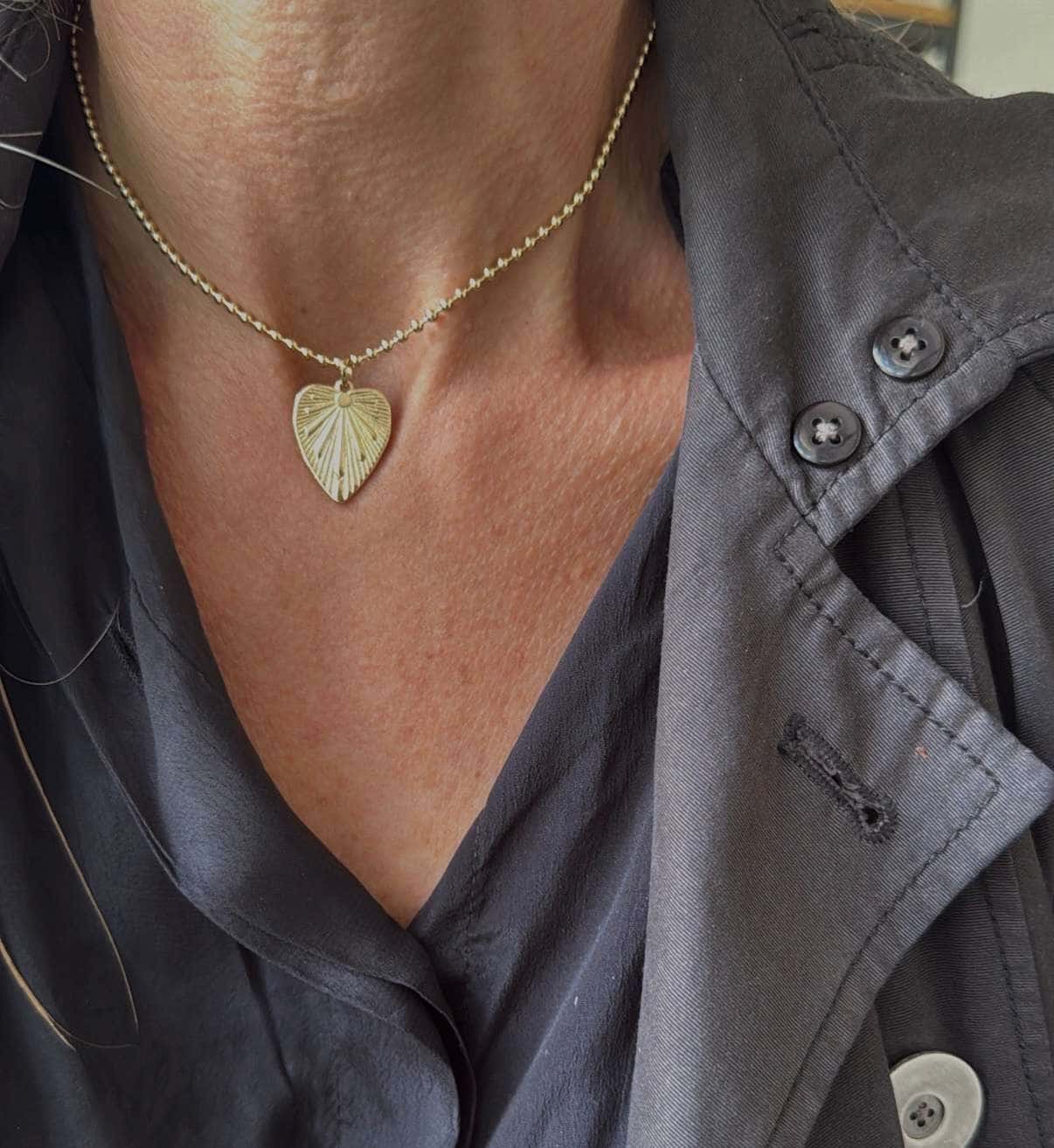 COLLAR CORAZON GOLDFILLED