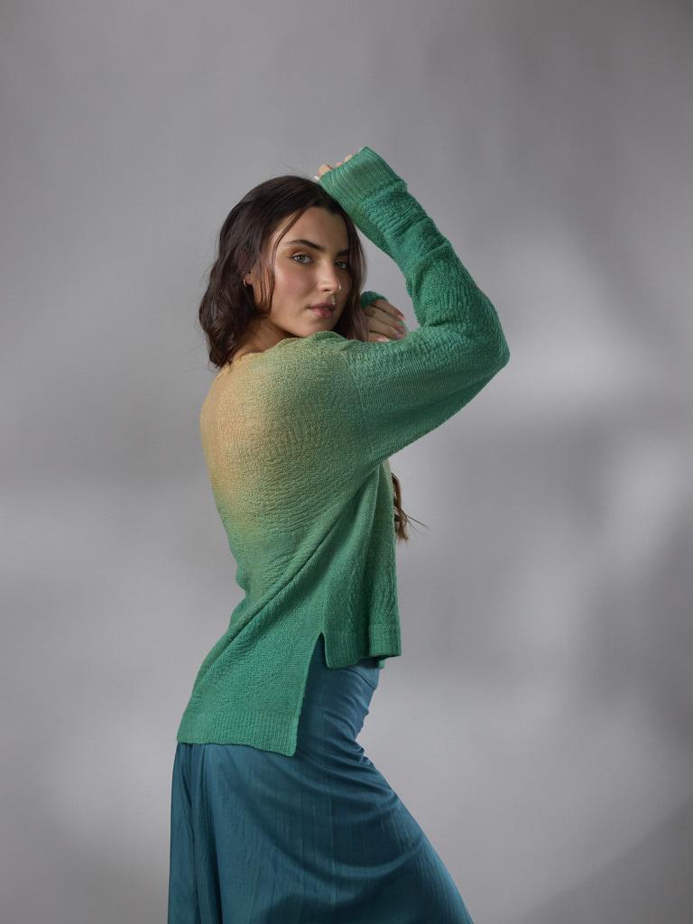 BUZO HUELLA LANA MERINO by ANA LIVNI