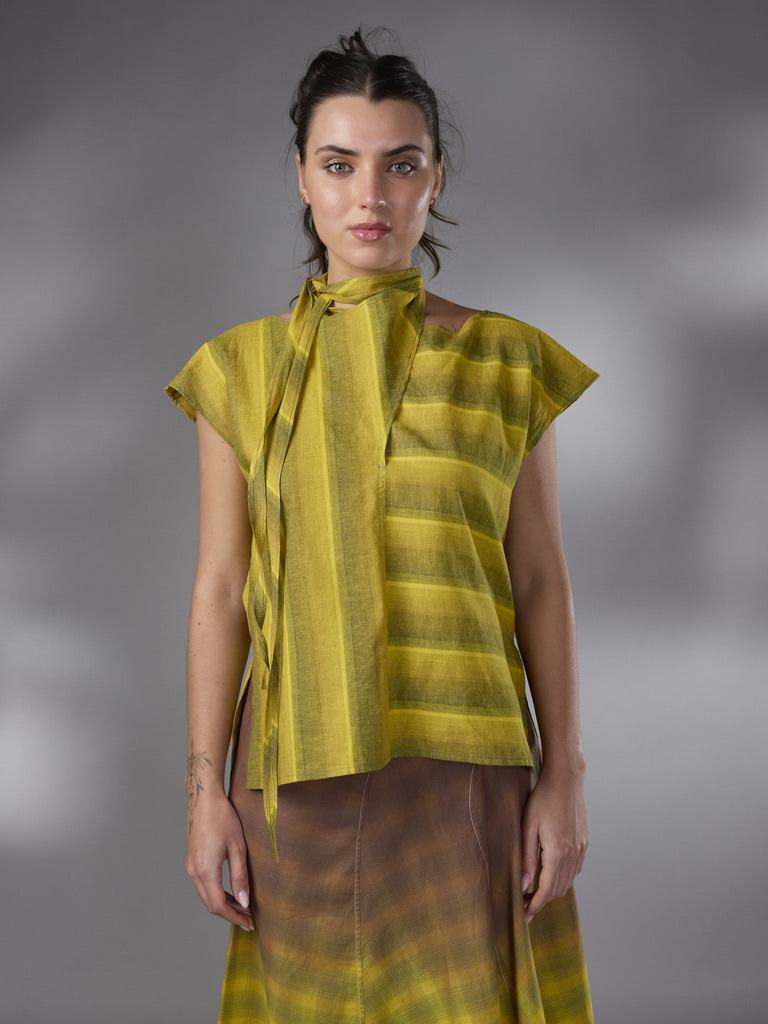 BLUSA HIEDRA LINO by ANA LIVNI