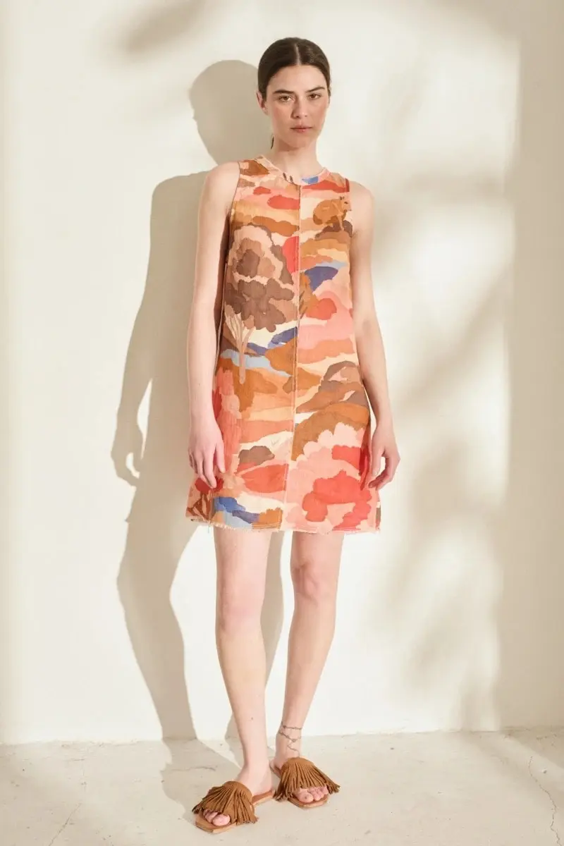 Vestido Anana Short Print