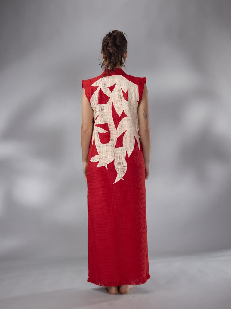 VESTIDO FLORA ALGODON ESTAMPADO by ANA LIVNI
