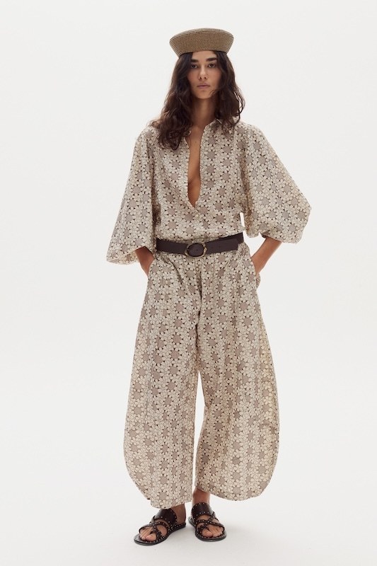 Pantalon Gio en Algodón - Roberta Brown Flowers