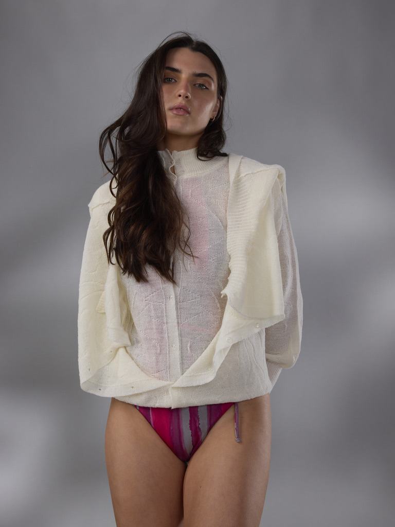SACO SILVESTRE LANA MERINO by ANA LIVNI