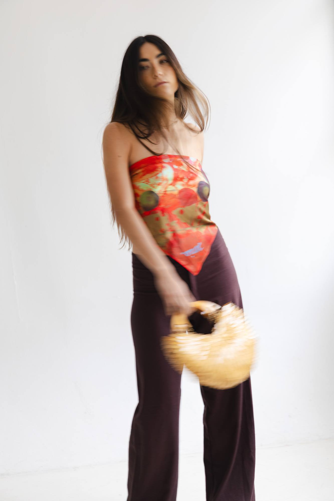 JIBOIA Pañuelo Antonina Rojos
