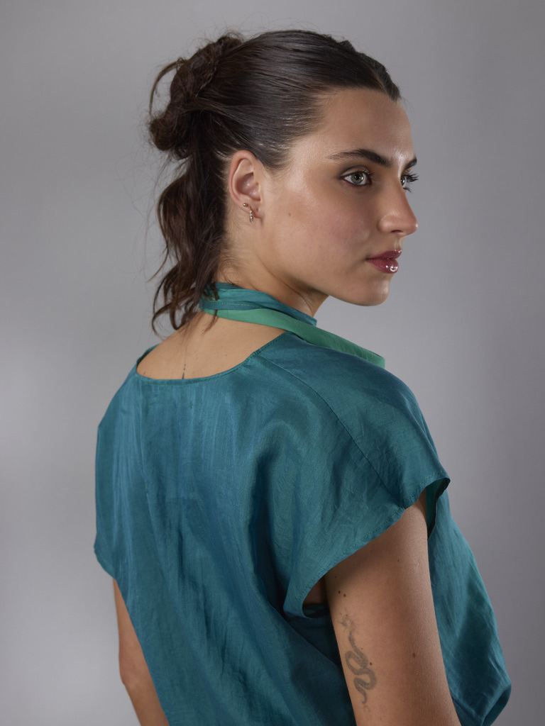 BLUSA HIEDRA SEDA VEGETAL ANA LIVNI