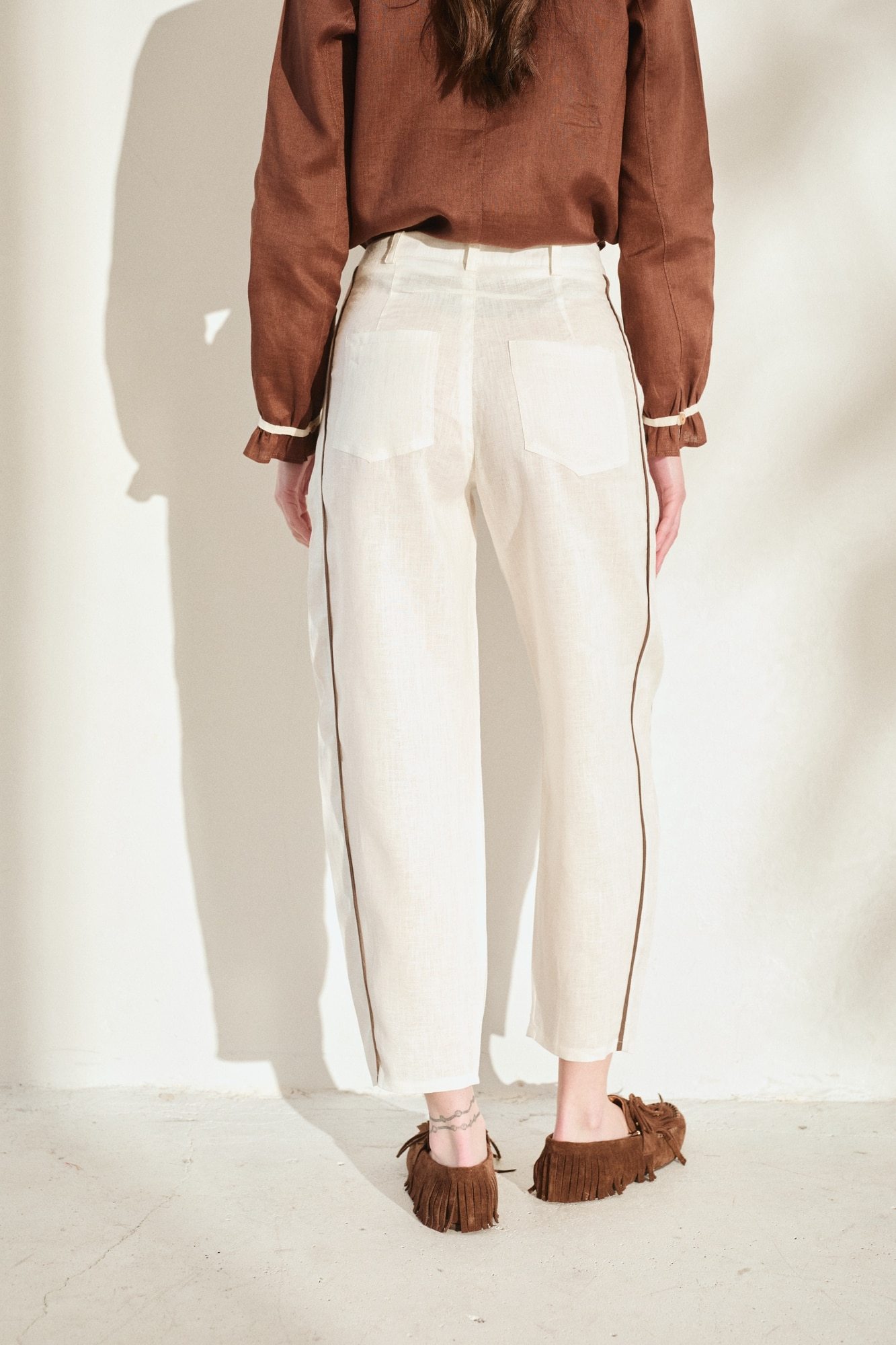 Pantalon Barrel Lines