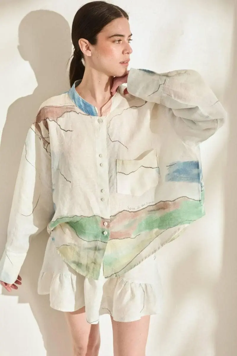 Camisa Remo Print