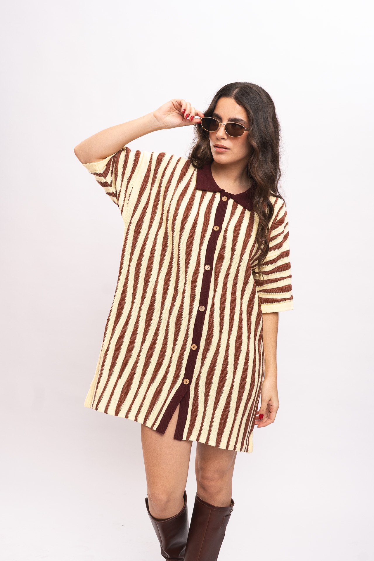 Vestido Camisola Pixel