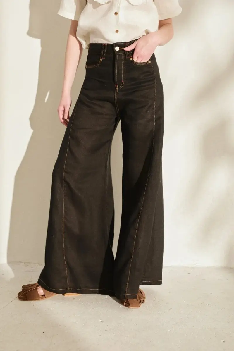 Pantalon Wide XL Linen