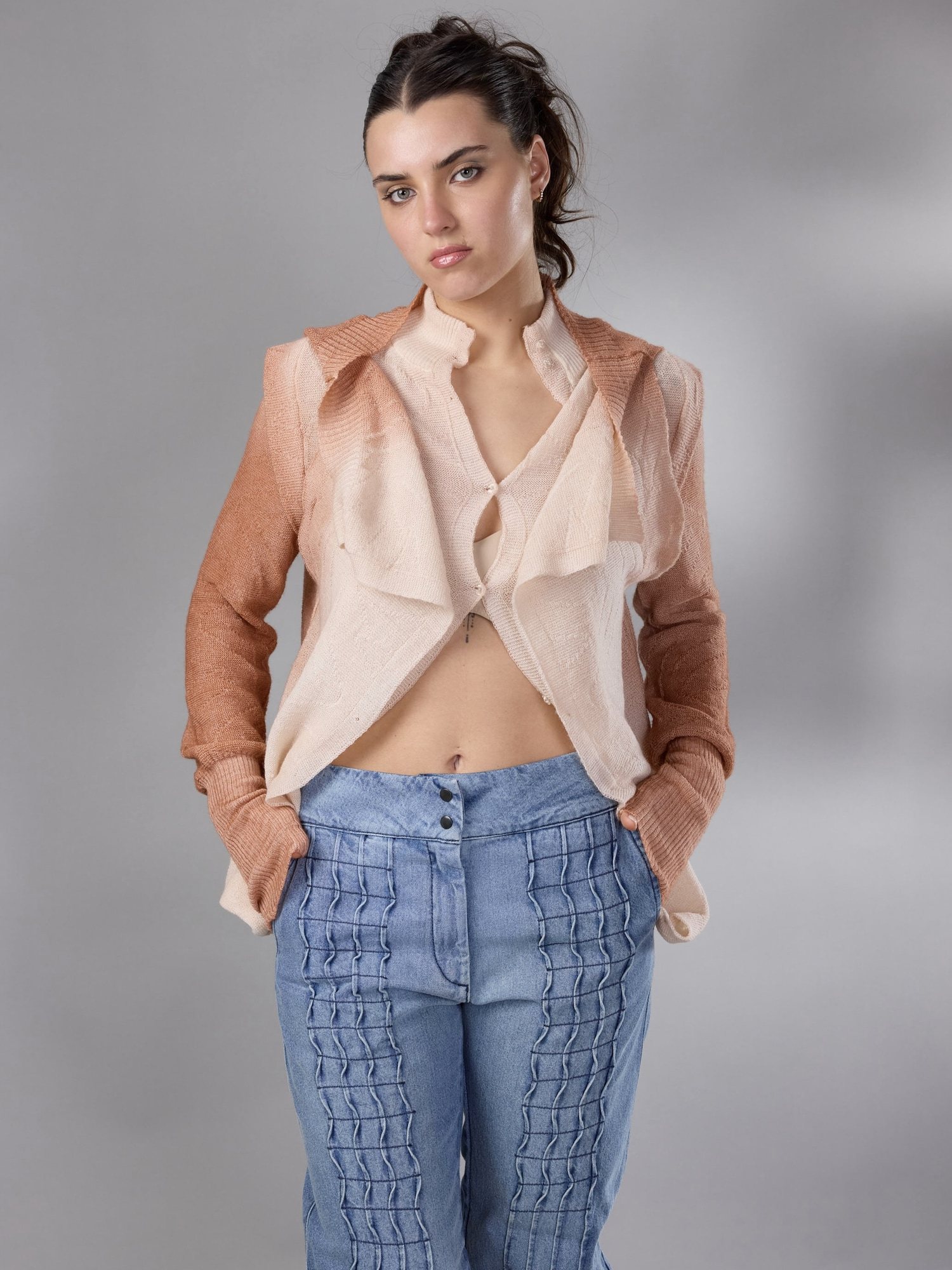 SACO SILVESTRE LANA MERINO by ANA LIVNI