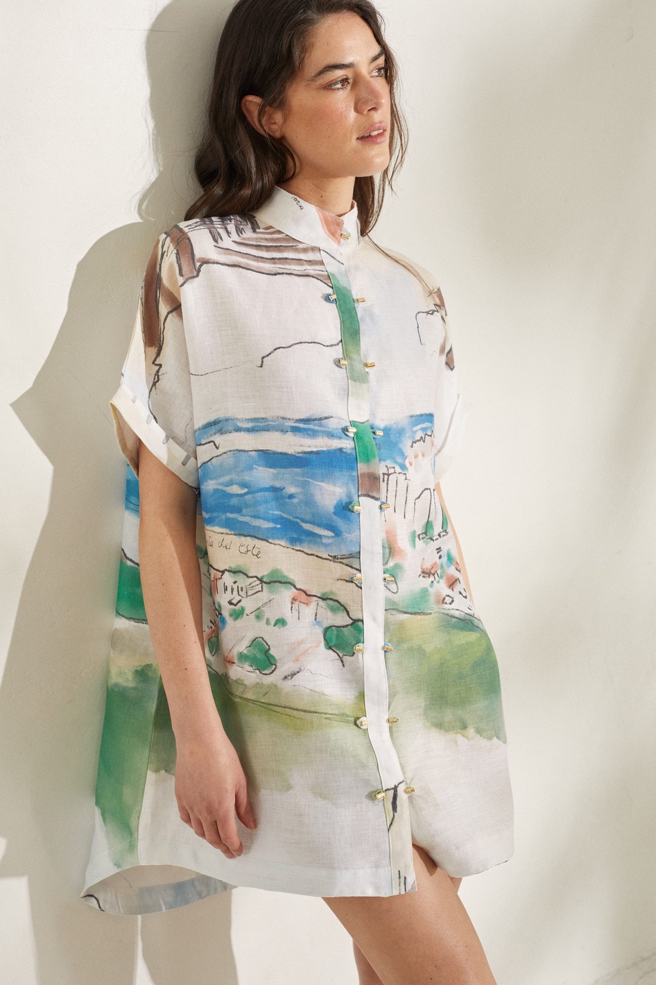 Vestido Japon Print