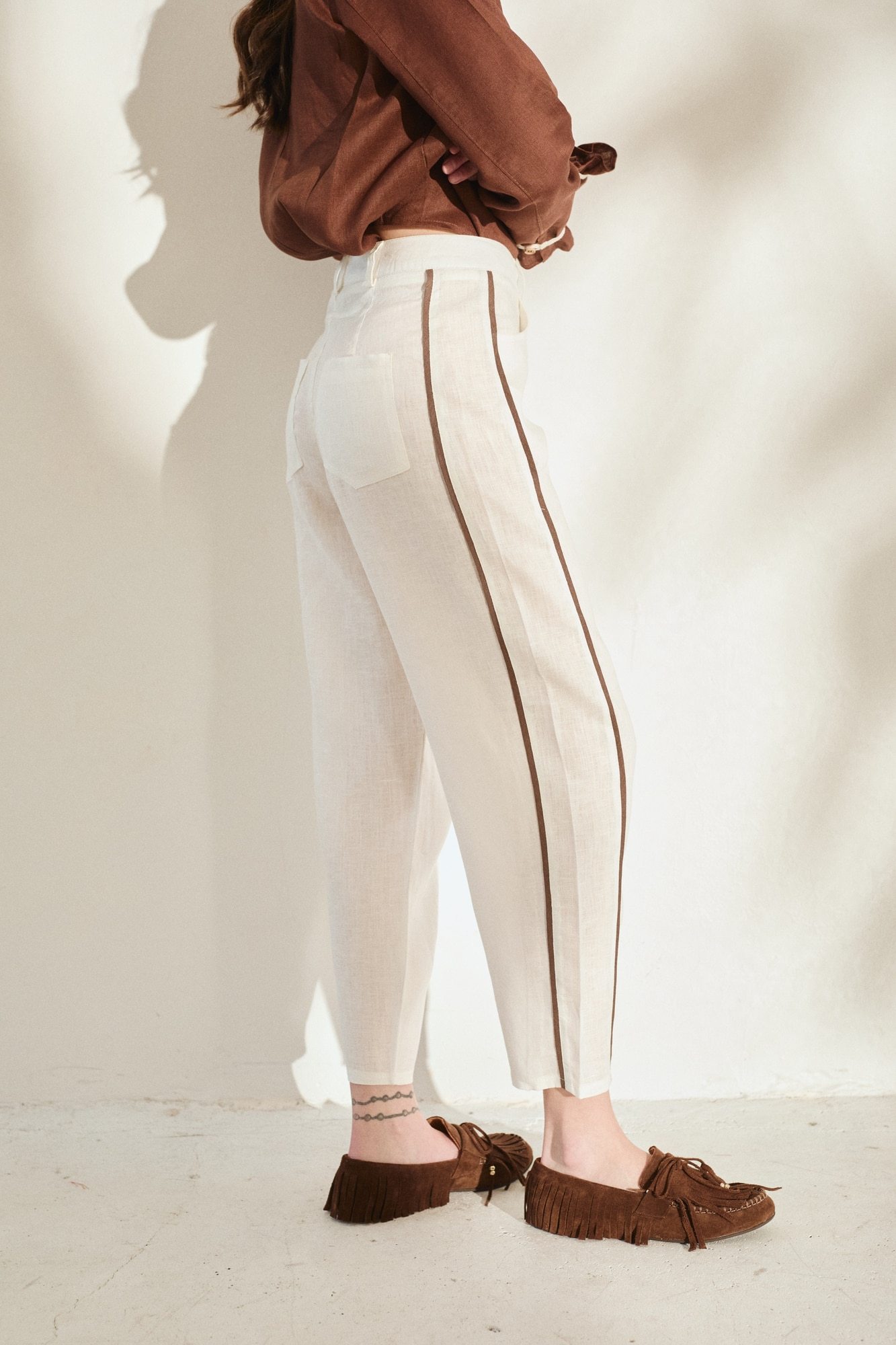 Pantalon Barrel Lines