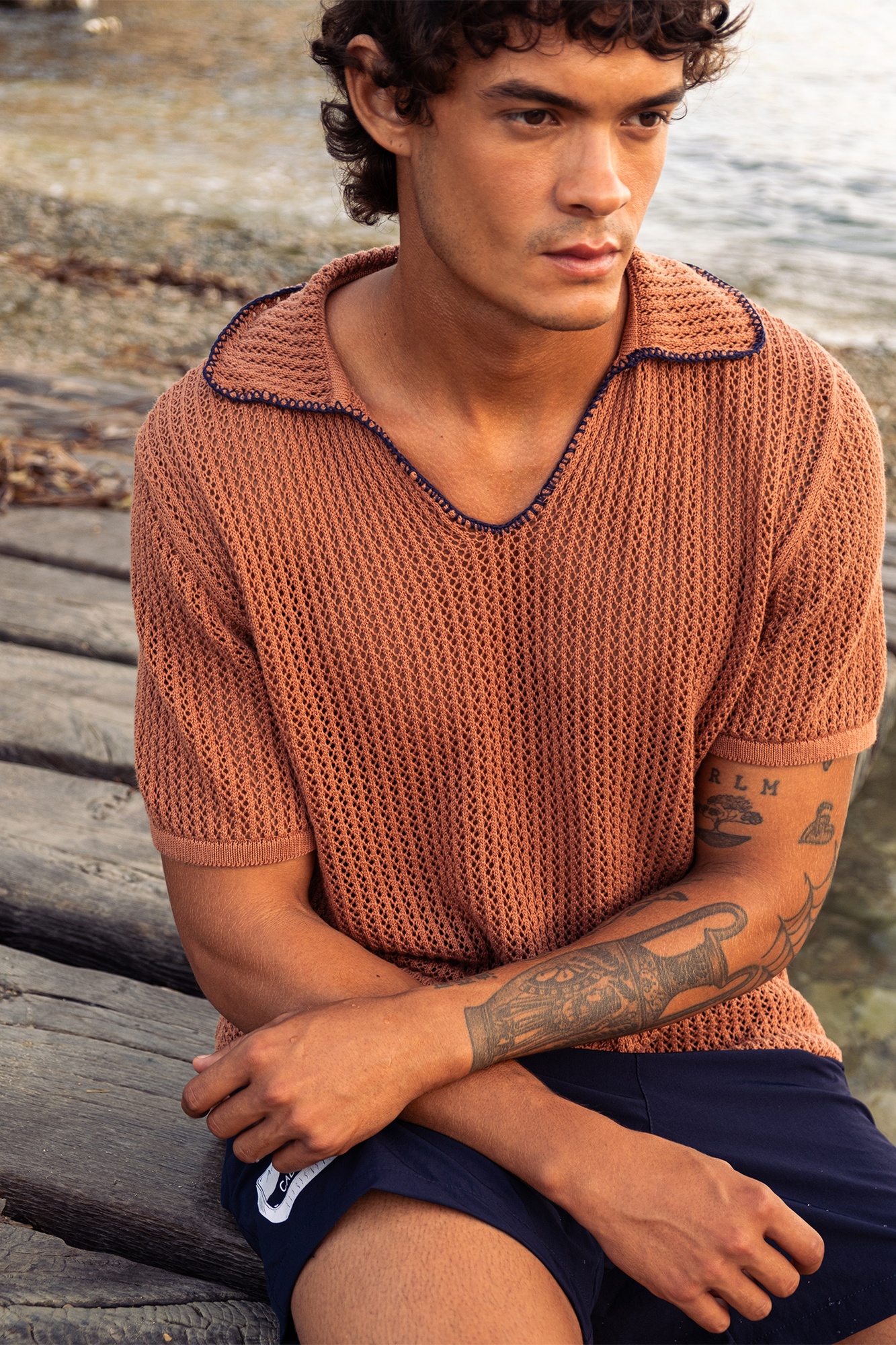 Embroidered Polo Shirt