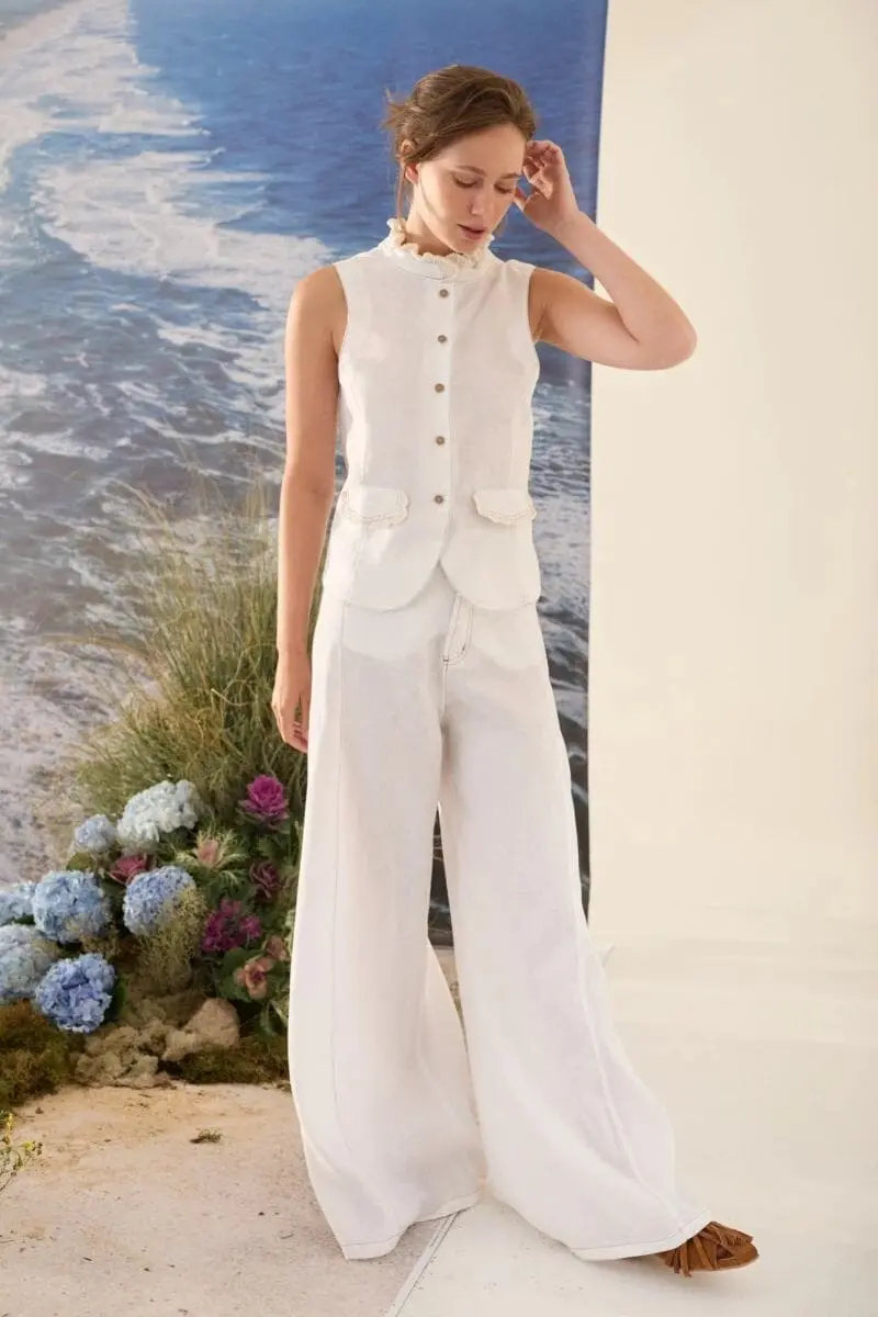 Pantalon Wide XL Linen