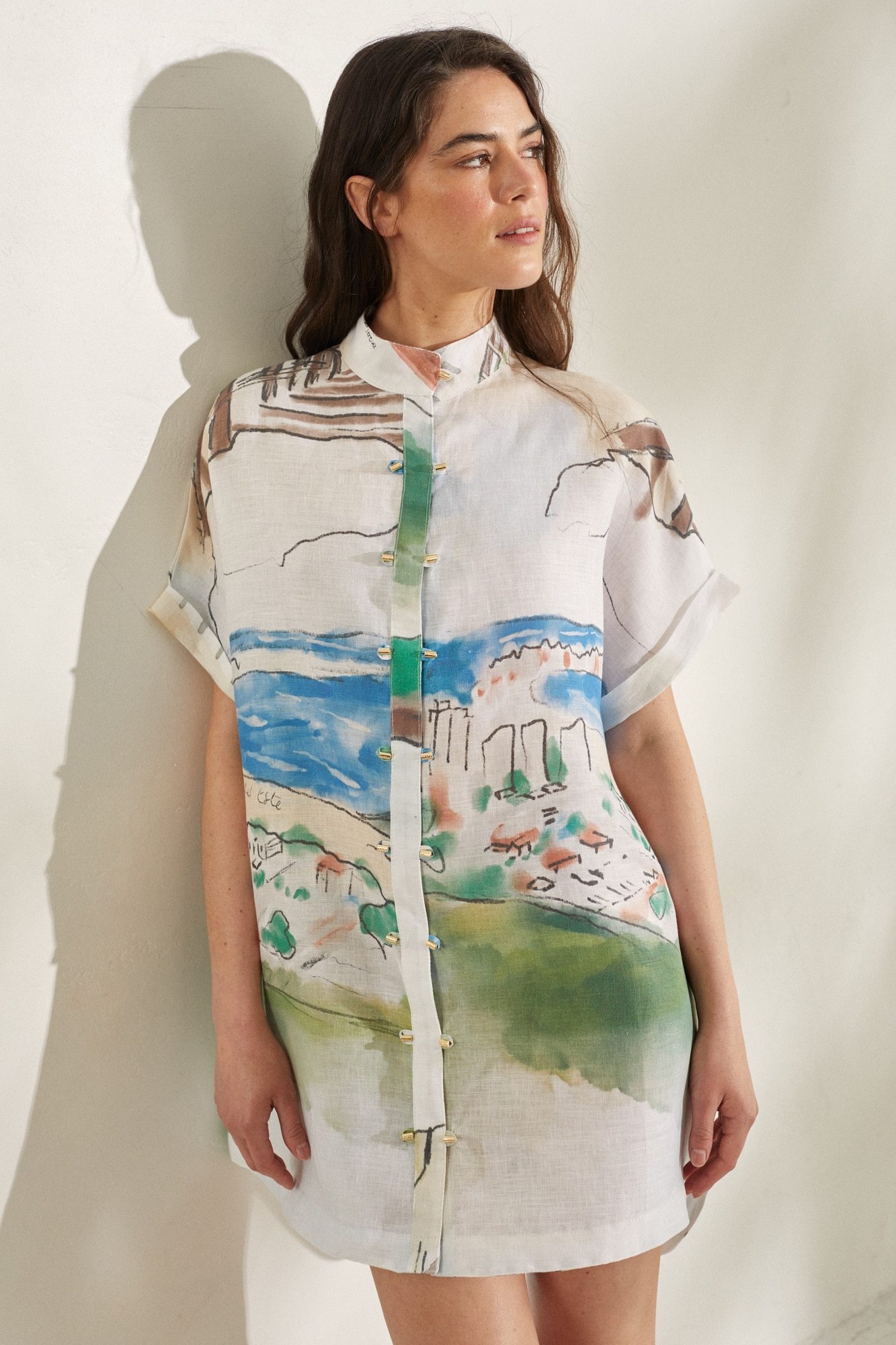 Vestido Japon Print