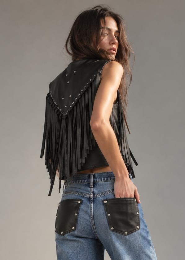CHALECO WOODSTOCK BY AMBER LEBON
