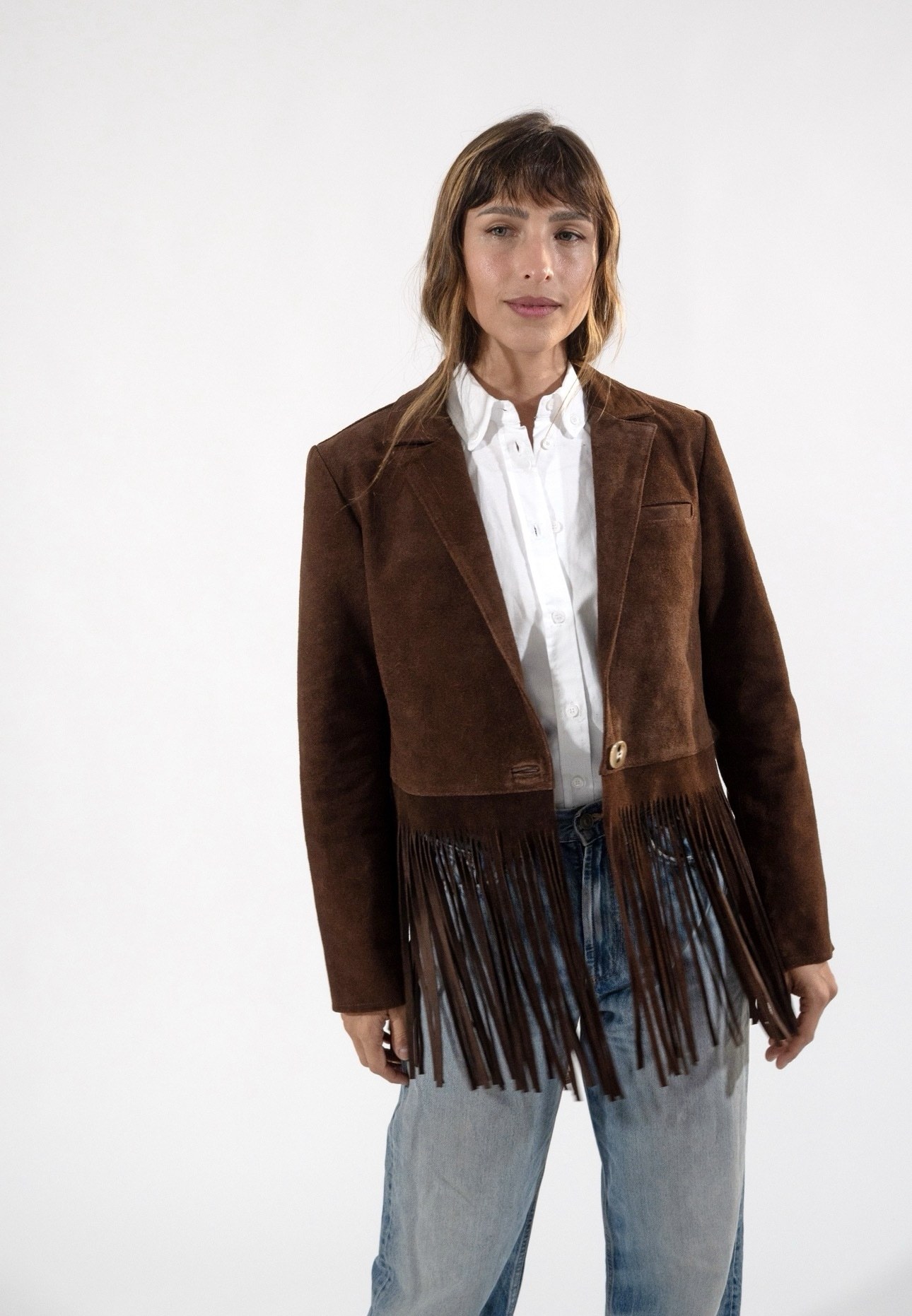 Blazer GRACIA gamuza