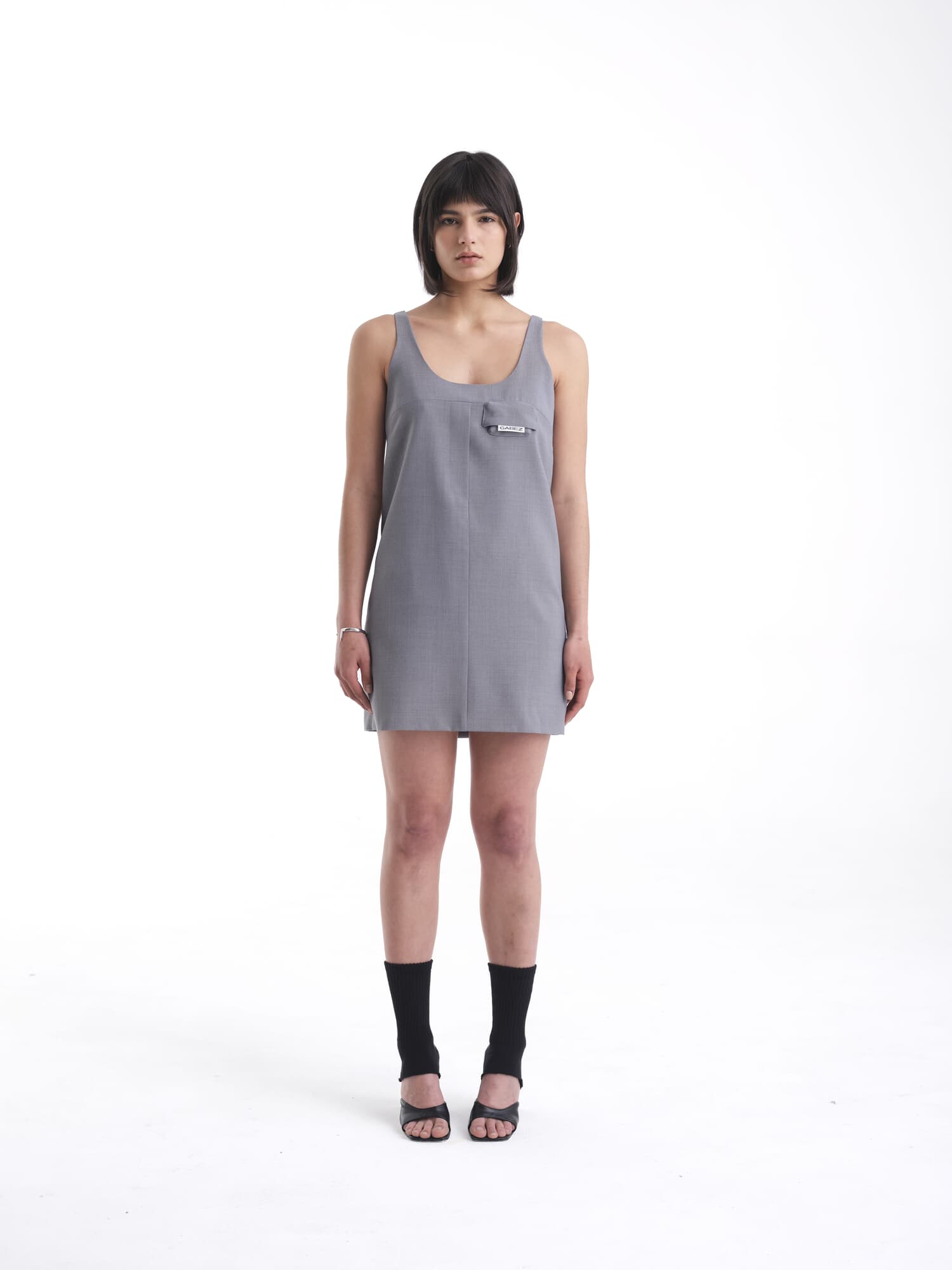 Vestido mini pocket