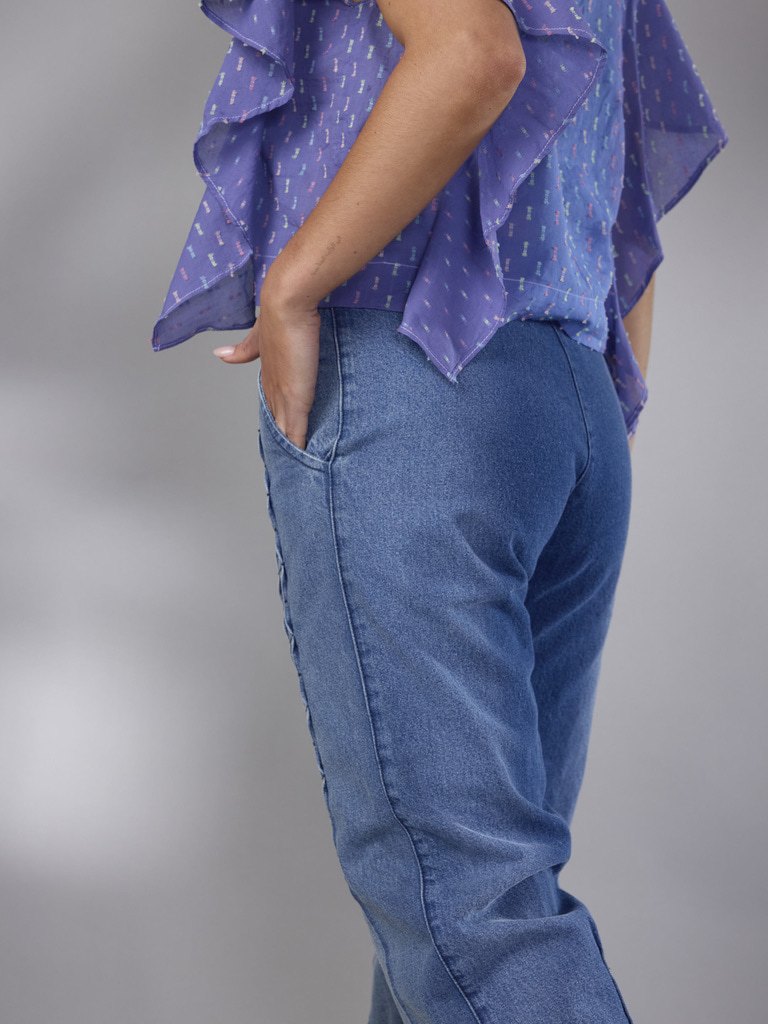 PNTALON CULTIVO DENIM  by ANA LIVNI