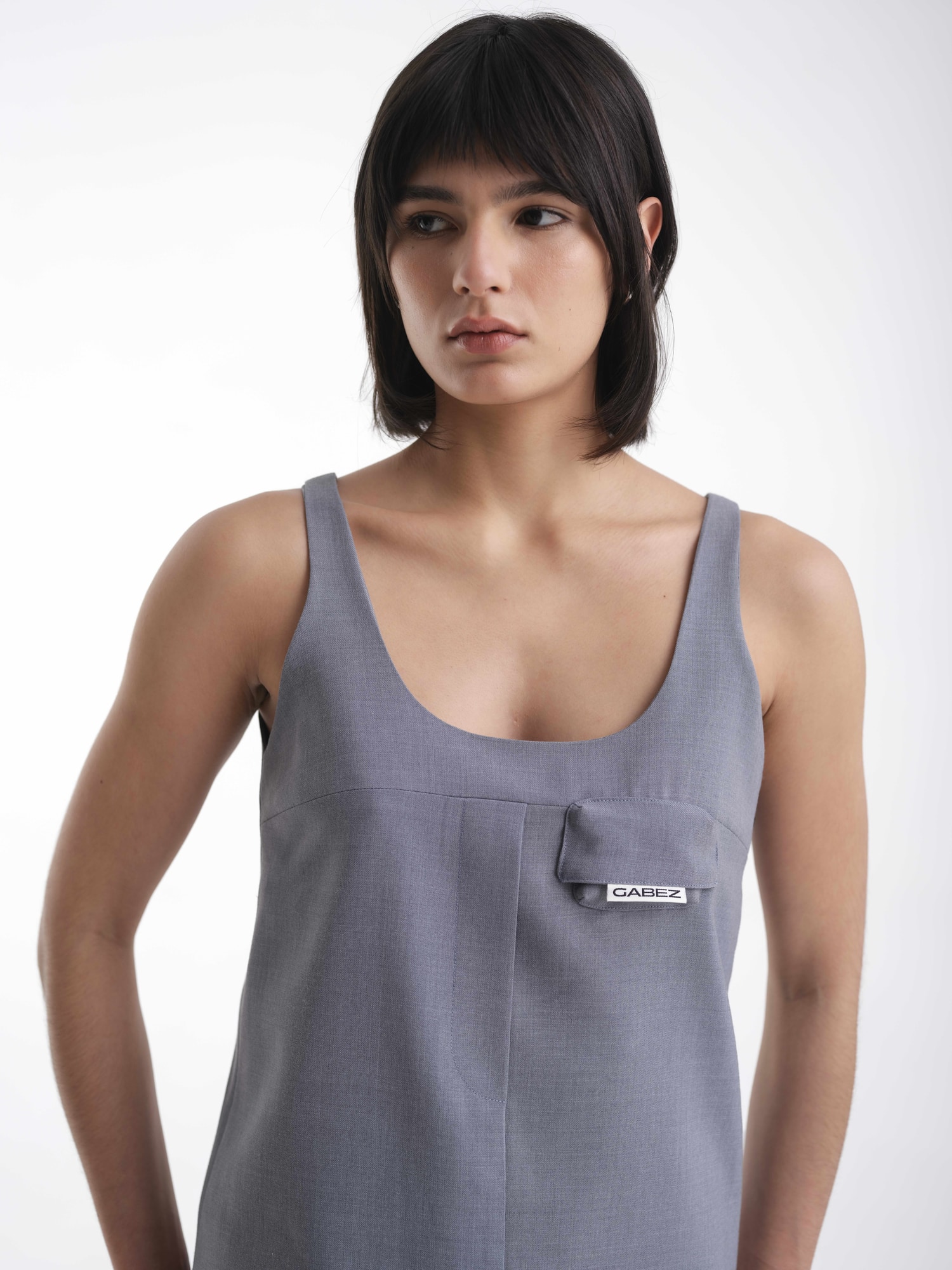 Vestido mini pocket
