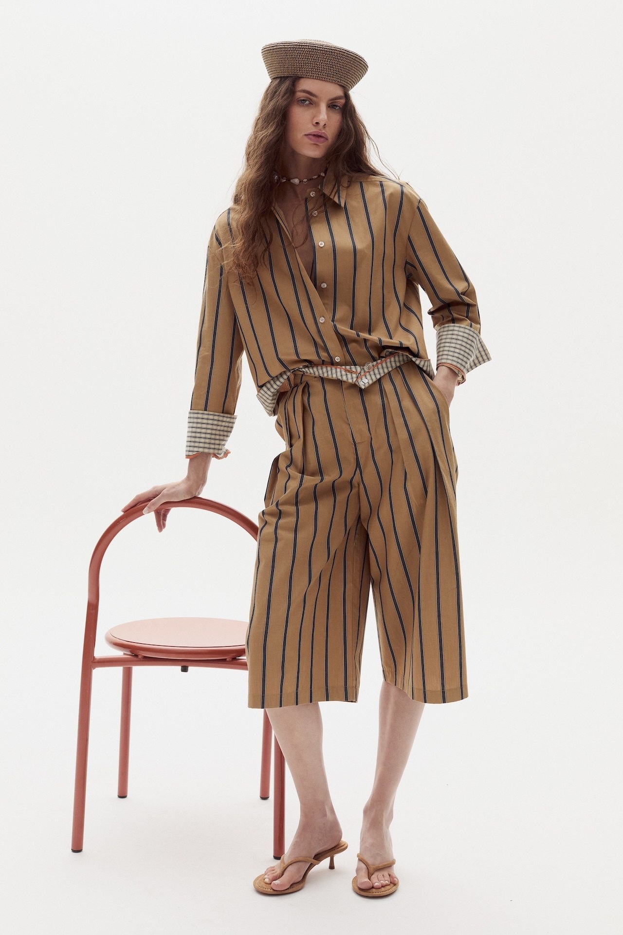 Bermuda Zuri en Algodón - Legacy Stripes