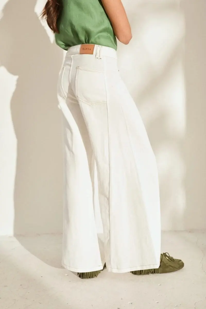 Pantalon Wide XL Cotton Linen