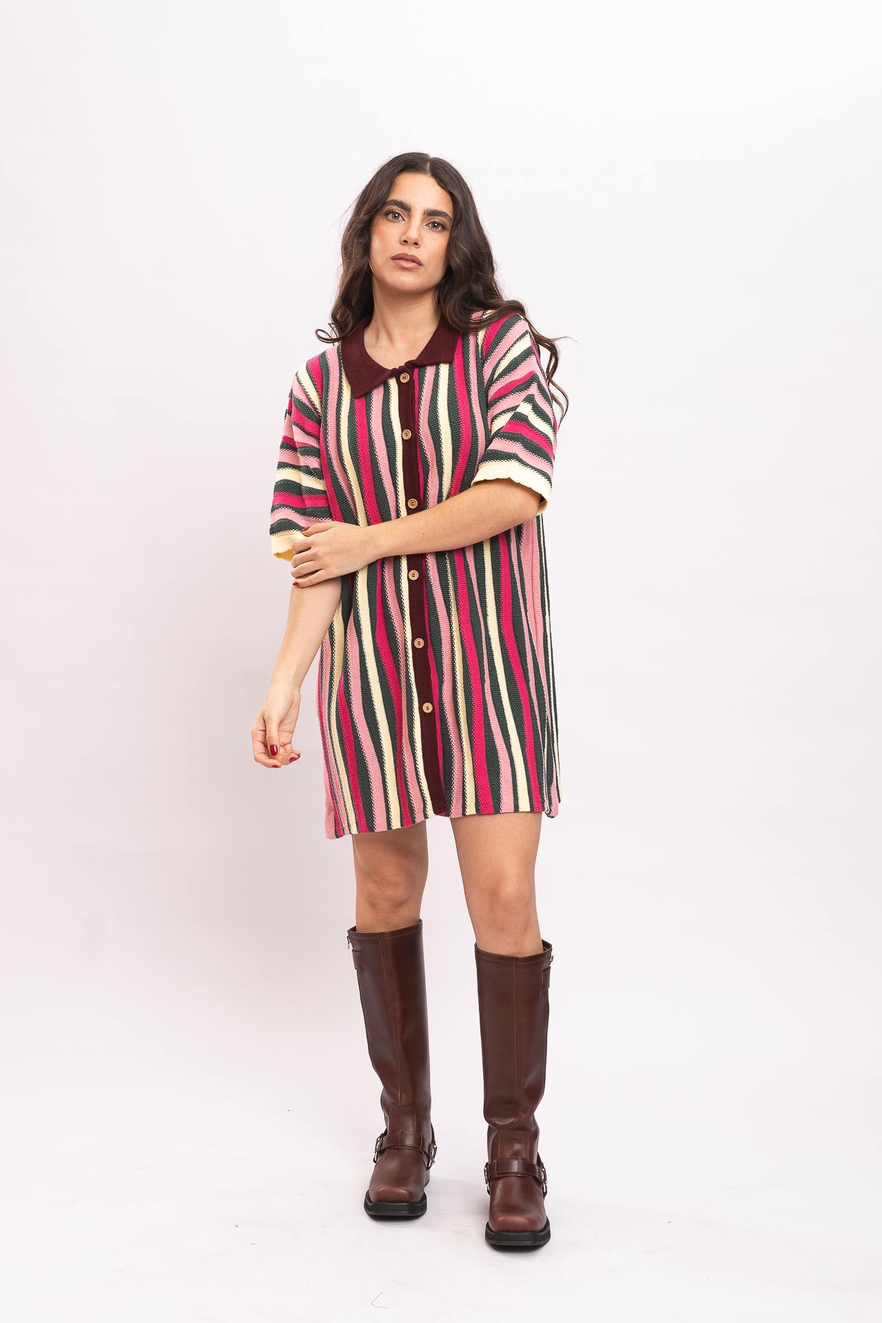 Vestido Camisola Pixel