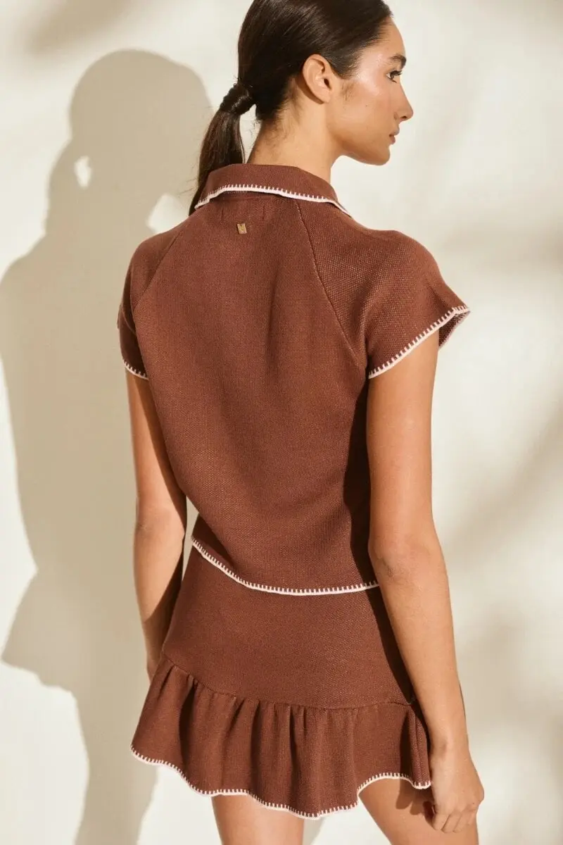 Top Zip Knit