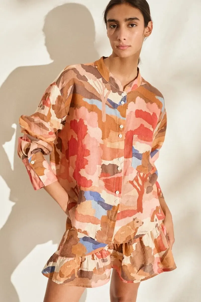 Camisa Remo Print